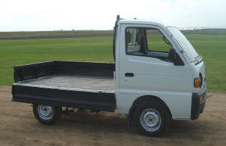 4WD Suzuki Carry with spray-in bedliner